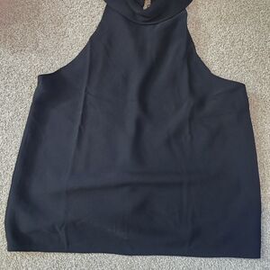 Elegant Black Sleeveless Top